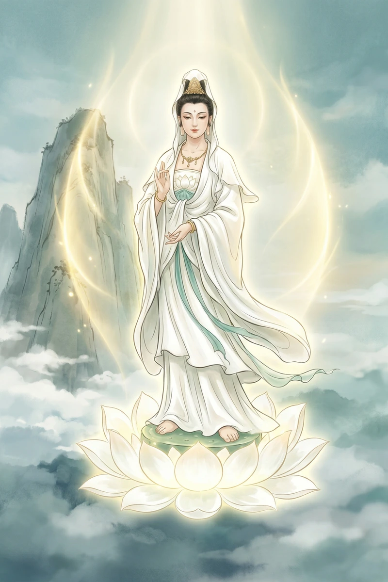 威德觀音觀世音菩薩法相