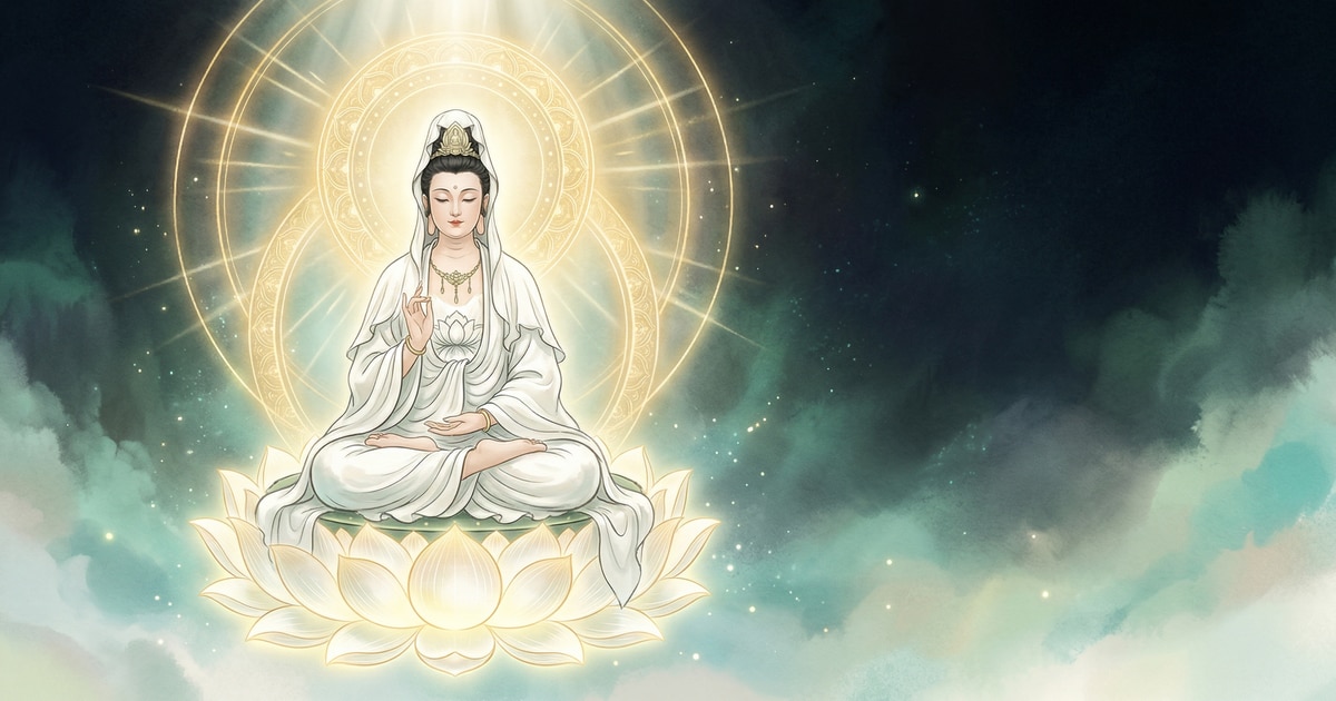 圓光觀音（心靈覺悟）— 觀世音菩薩三十三法相